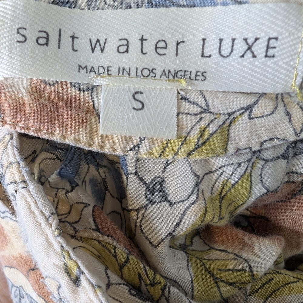 💘 Saltwater Luxe Bloom Festival Kimono Dress (S) - Picture 5 of 6